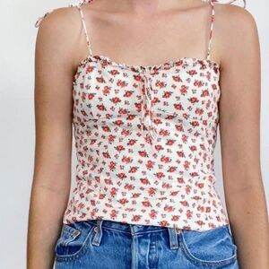 Zara White Crop-top